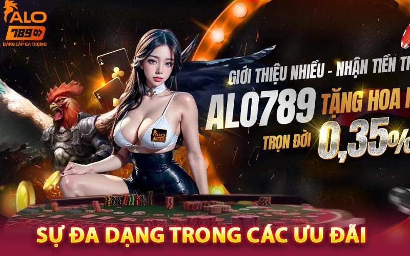 Sự đa dạng trong các ưu đãi